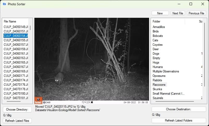 Cover Image for Photo Sorter: C# Photo Sorting Program!
